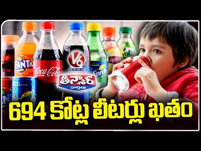 Soft Drinks Consumption In India Increasing Year By Year | 694 Crore Liters This Year | V6 Teenmaar