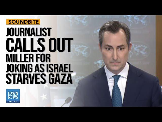 Matt Lee call out Miller for joking as Israel starves Gaza | Dawn News English