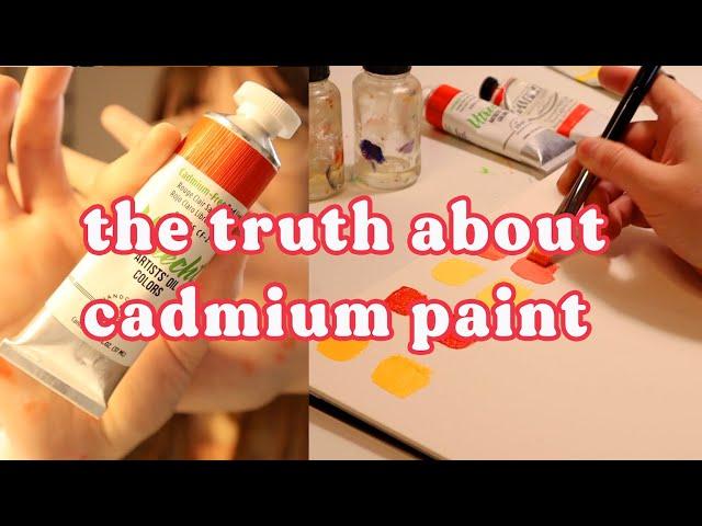 Is Cadmium Paint Toxic?  Review of Utrecht's Non Toxic Cadmium Free Oil Paints