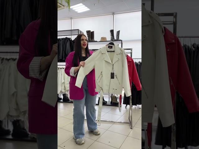 Обзор косух из эко-кожи до 66 размера только в нашем пространстве MODESSA