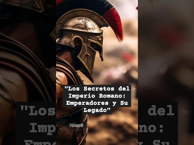 "Imperio Romano: Los Emperadores Que Forjaron y Destruyeron una Leyenda" #curiosidadescientificas ##