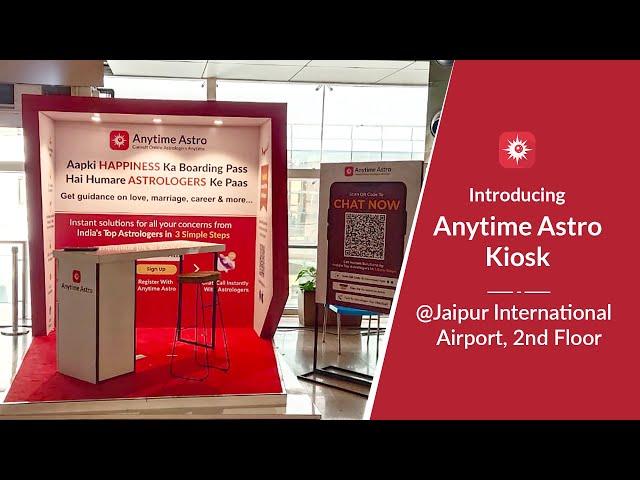 Anytime Astro - Kiosk @Jaipur International Airport | Astrology & Horoscope