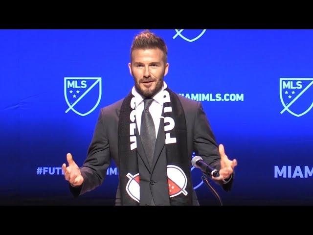 David Beckham Launches MLS Team In Miami | Full Press Conference | Inter Miami