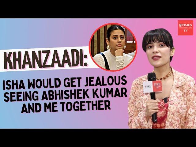 Khanzaadi on her relationship with Abhishek: 'Humare beech mein joh hai woh hum dono ko pata hai'