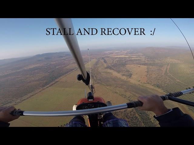 MicroLight Flight - Learning to fly, Stalls, Turns, Takeoff and Landings @ Mokopane South Africa