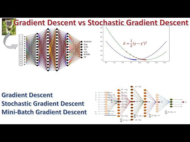 Deep Learning 8: Gradient Descent vs Stochastic Gradient Descent vs Mini-Batch Gradient Descent