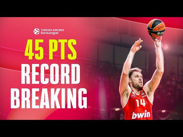 Vezenkov’s 45-Point EXPLOSION Breaks Olympiacos RECORD vs Bayern