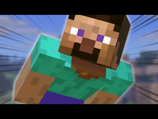 Minecraft Steve is STUPID