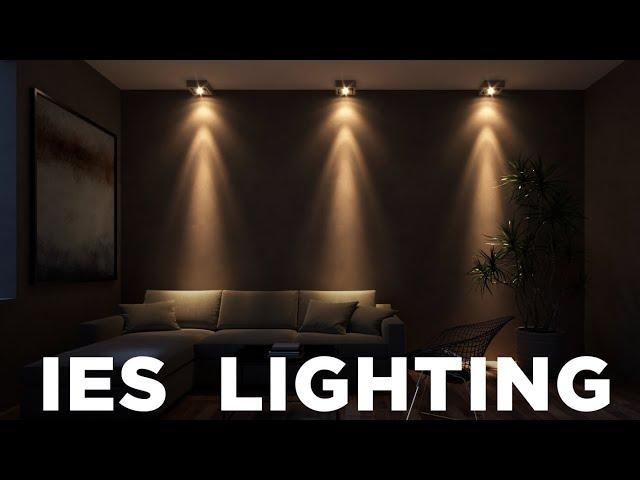 V-Ray for Sketchup | How To Use IES Lighting Like a Pro!