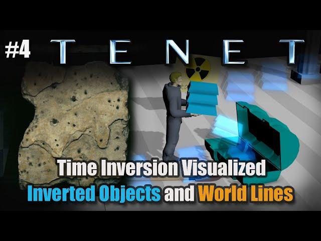 Tenet || Inversion Visualized || Inverted Objects and World Lines #4 [SPOILERS]