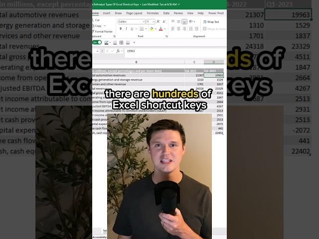 5 Types Of Excel Shortcut Keys #shortcutkeys #excel