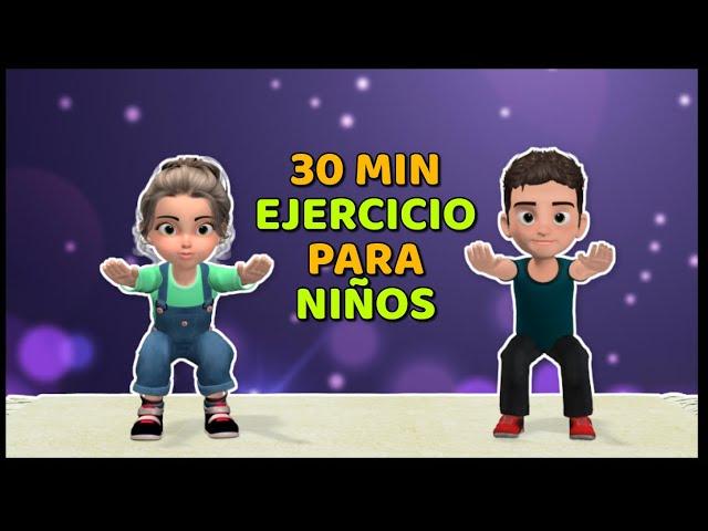 EJERCICIOS DE 30 MINUTOS PARA TODO EL CUERPO: ENTRENAMIENTO PARA NIÑOS