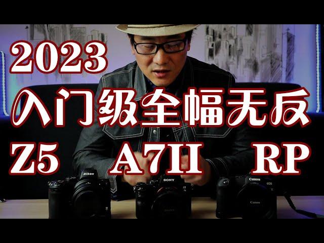 Canon Nikon Sony 入门级 全画幅 微单无反相机 对比