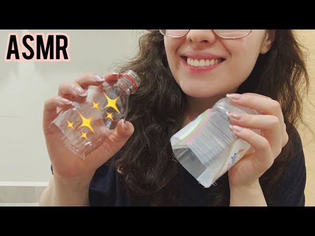 MOUTH SOUNDS Intensos en BOTELLAS  -  Asmr Español 