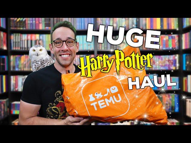 HUGE Harry Potter Merchandise Haul from TEMU | See What I Bought!