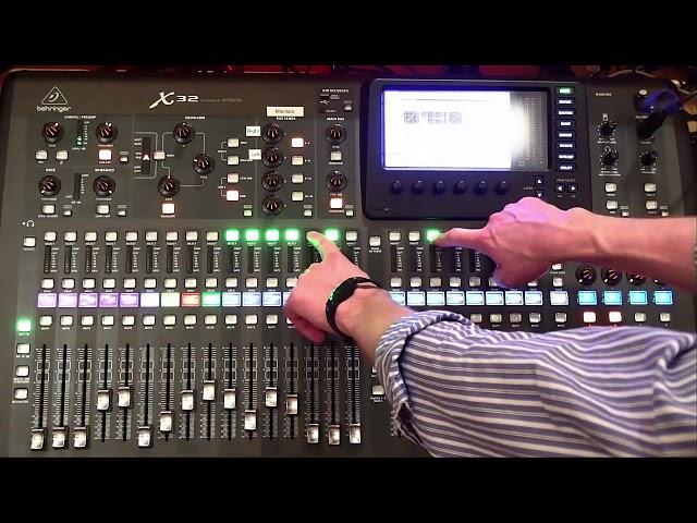 Behringer X32 - Soundboard Training - Greenridge Baptist Church