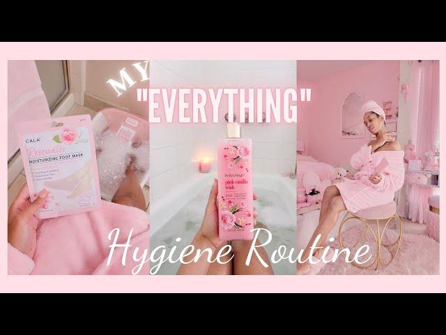 My "EVERYTHING" Hygiene Routine | Post period, Bath, Shower, Feet, Nails & More