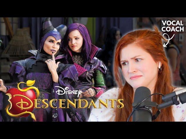 Vocal coach reacts to DESCENDANTS