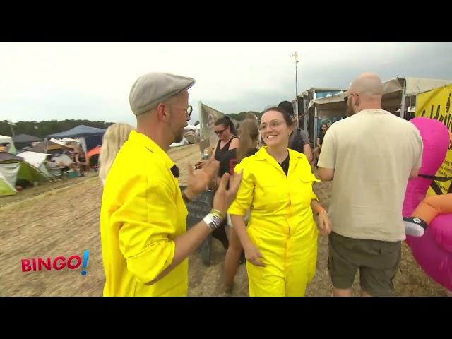 Mit Goldeimer auf dem Hurricane Festival | BINGO!