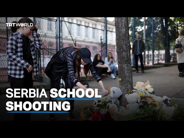 Shooting in Belgrade kills several students and a school guard