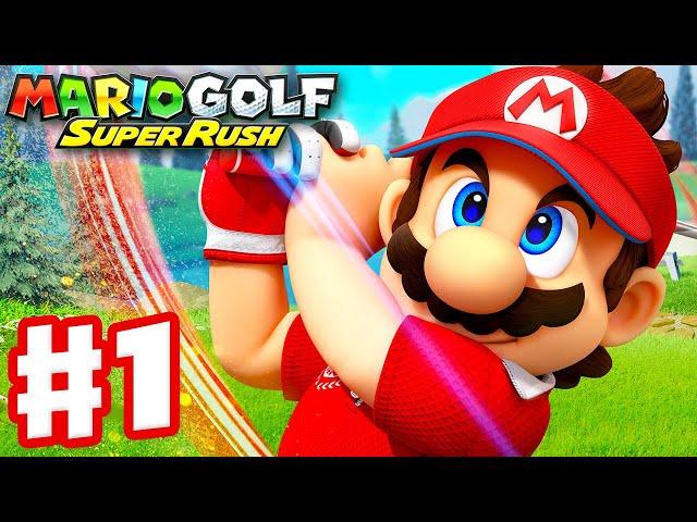 Mario Golf: Super Rush - Gameplay Walkthrough Part 1 - Golf Aventure! (Nintendo Switch)