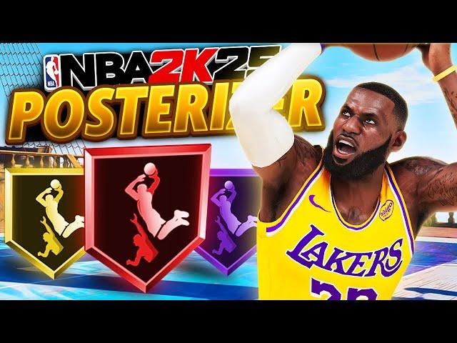 NBA 2K25 How to Get More Contact Dunks: Posterizer Badge Dunk Rate