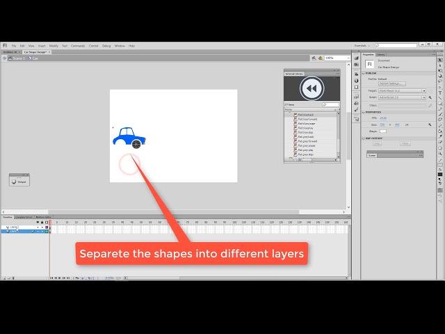 LKITLearner - How to Create Movie Clip Animation using Adobe Flash