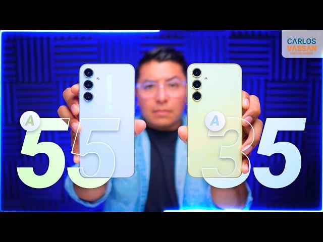 Galaxy A55 VS A35 | ¿Cuál te conviene más?