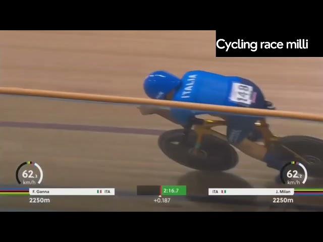 GANNA Individual Pursuit WORLD RECORD3:59.636 | UCI Track World Champs 2022