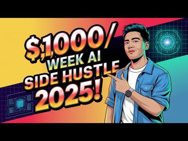 $1,000/Week AI Side Hustle 2025 | Make Money Online | Best Passive Income Ideas