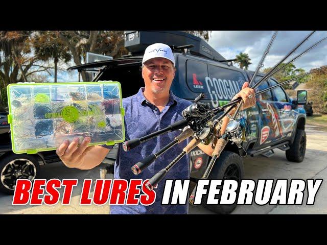 BEST Fishing Lures for FEBRUARY! - Scott Martin