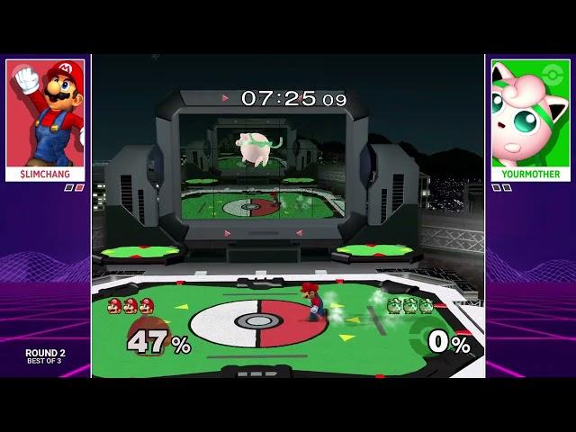 $limchang (Mario) vs Your Mother (Jigglypuff) - Seven Stocks at Seven Oaks #3 Winners Round 2