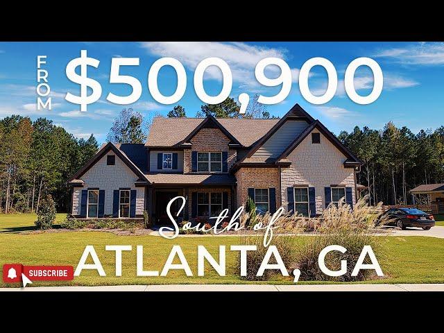 INSIDE A SPACIOUS 5 BEDROOM HOUSE JUST SOUTH OF ATLANTA, GA | FROM $500,900 | MUST SEE!!