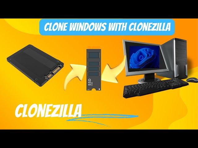 Clone Windows 11 SSD Drive To Another SSD Drive With Clonezilla