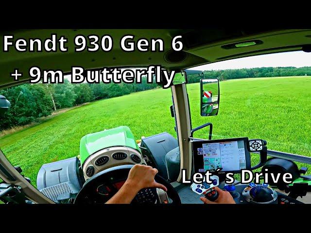 Let's Drive Fendt 930 Gen 6 + Claas Disco 9100AS Butterfly Mower