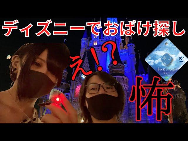 【心霊⁈】ディズニーランドって本当におばけいるのか？幽霊探知機"ばけたん"で現場検証してみた！！