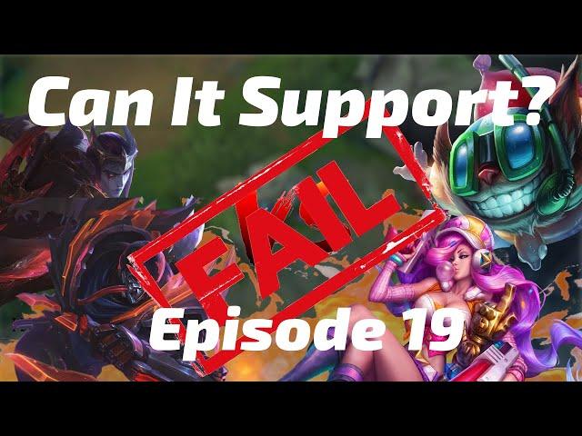 My Worst game I've done so far - League of Legends - Can it Support - Miss Fortune