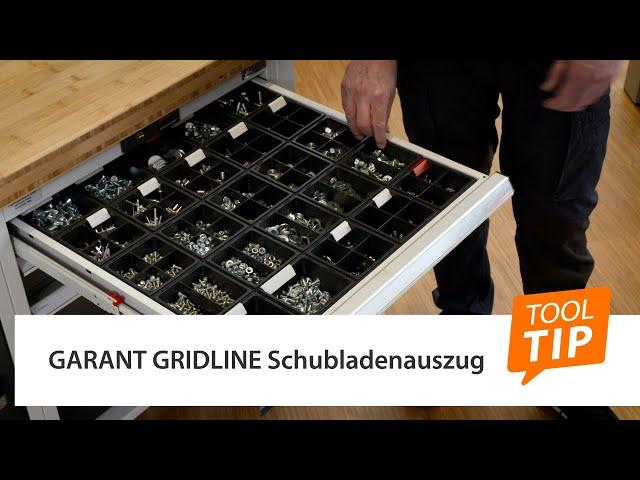 Tool Tip: GARANT GRIDLINE Schubladenauszug