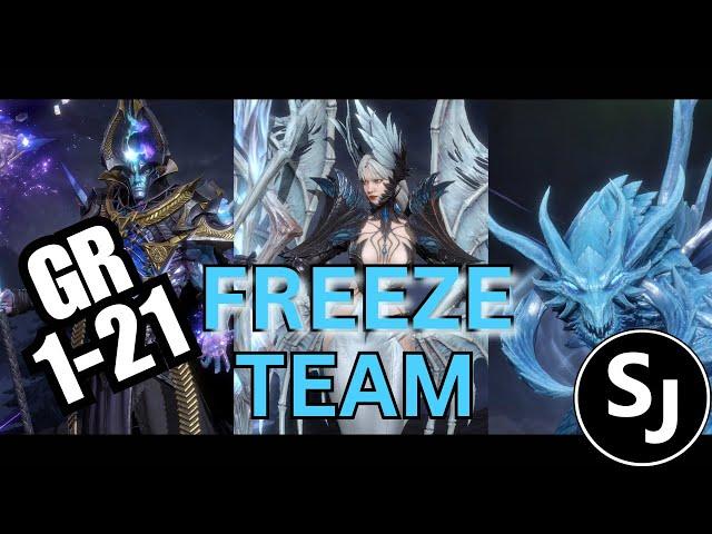 Watcher of Realms - Gear Raid 1-21 - Freeze Team (No PoD)