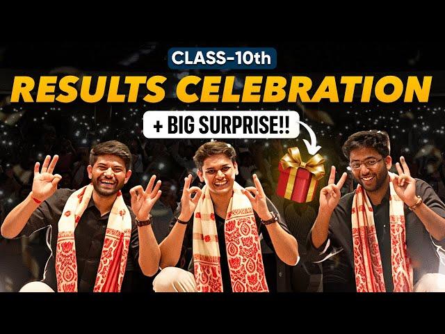 Class 10th Results Celebration   +Big Surprise   | Next Toppers