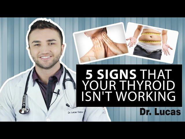 5 Signs That Your Thyroid isn't Working - Dr Lucas Fustinoni BRAZIL