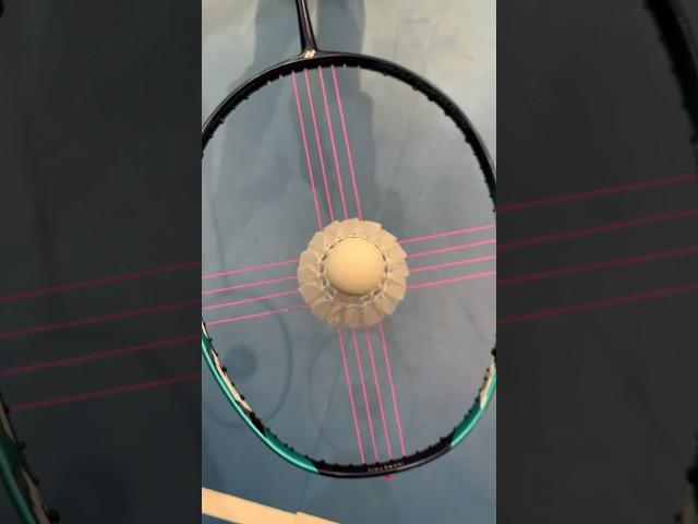 Sweet Spot Badminton Racket Trick Shot #badminton #badmintontrickshot #trickshots