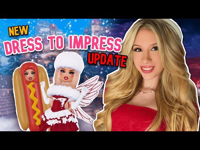 NEW DRESS TO IMPRESS UPDATE... Let's talk about the Christmas Update!!