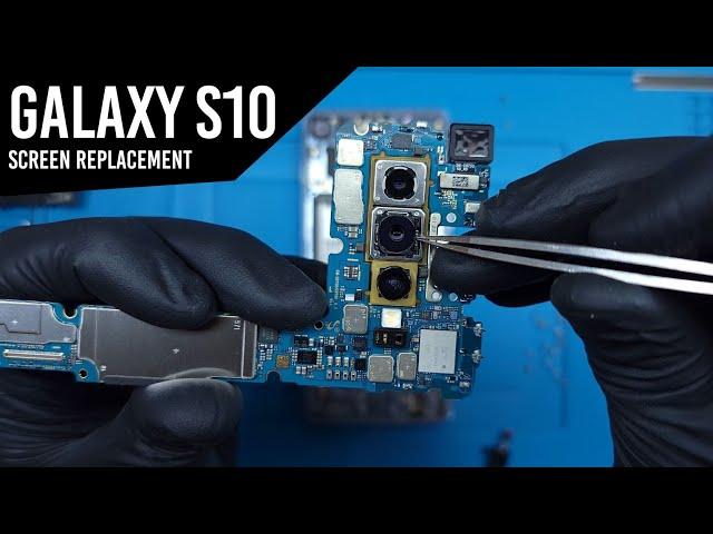 Galaxy S10 Screen Replacement | Guide | Prism Blue!