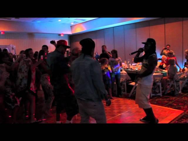 V.I.C crashes wedding during "Wobble"