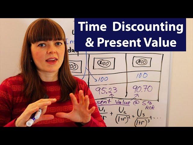 Time Discounting & Present Value: Why is the future worth less?