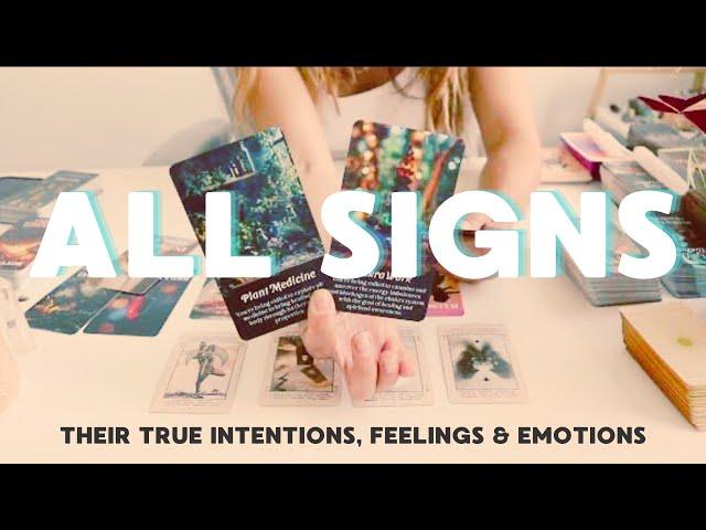  ALL SIGNS   Their True INTENTIONS, FEELINGS & EMOTIONS For You! Love Tarot Reading July 2024