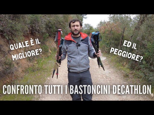 Confronto tutti i bastoncini da trekking di Decathlon!