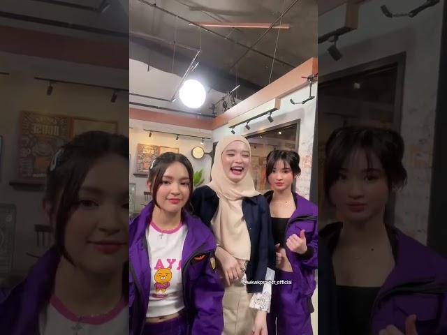 ECA, CATHEEZ, & INARA RUSLI TIKTOKAN BARENG! SERU ABIS BOS #eca #catheez #inararusli #targetoperasi