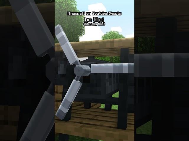 Minecraft on Youtube Shorts be like: